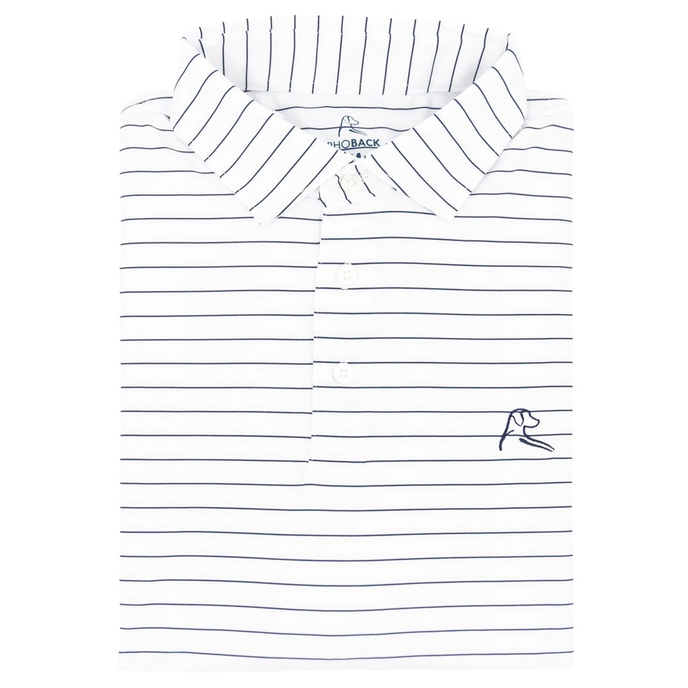 Rhoback Captain Striped Polo